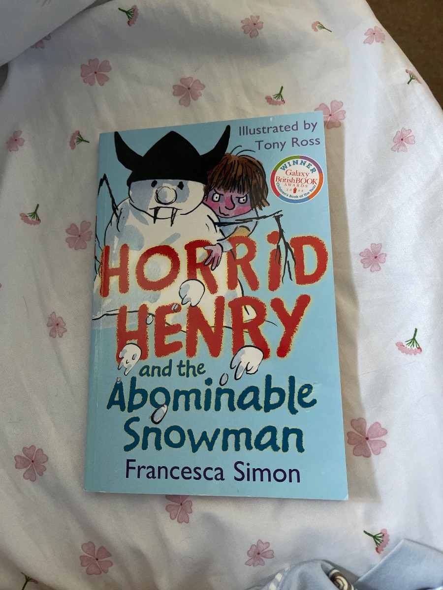 Horrid Henry and the Abominable Snowman cover