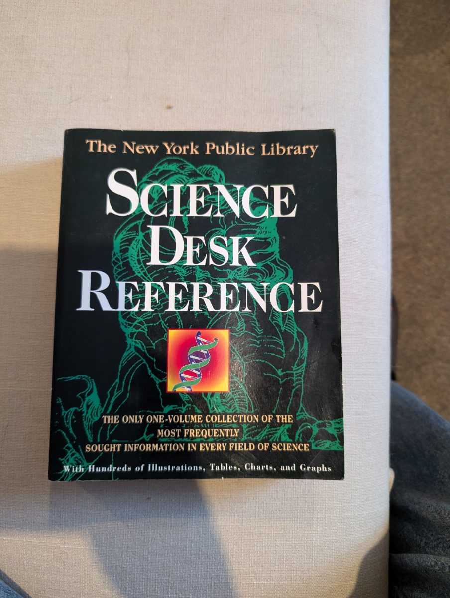The New York Public Library science desk reference cover