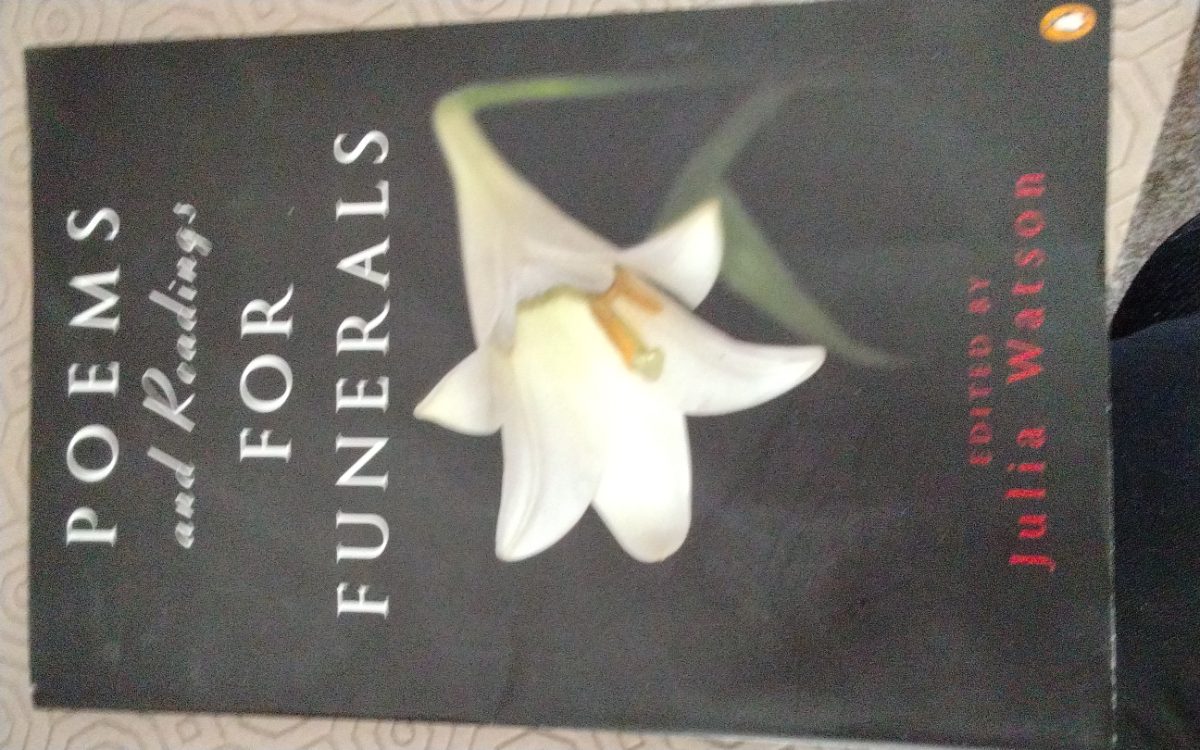 Poems and Readings for Funerals cover