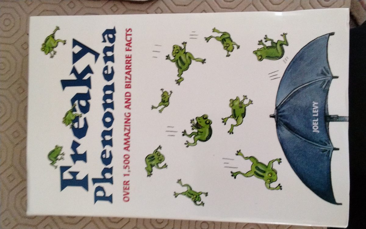Freaky Phenomena over 1,500 amazing and bizarre facts cover
