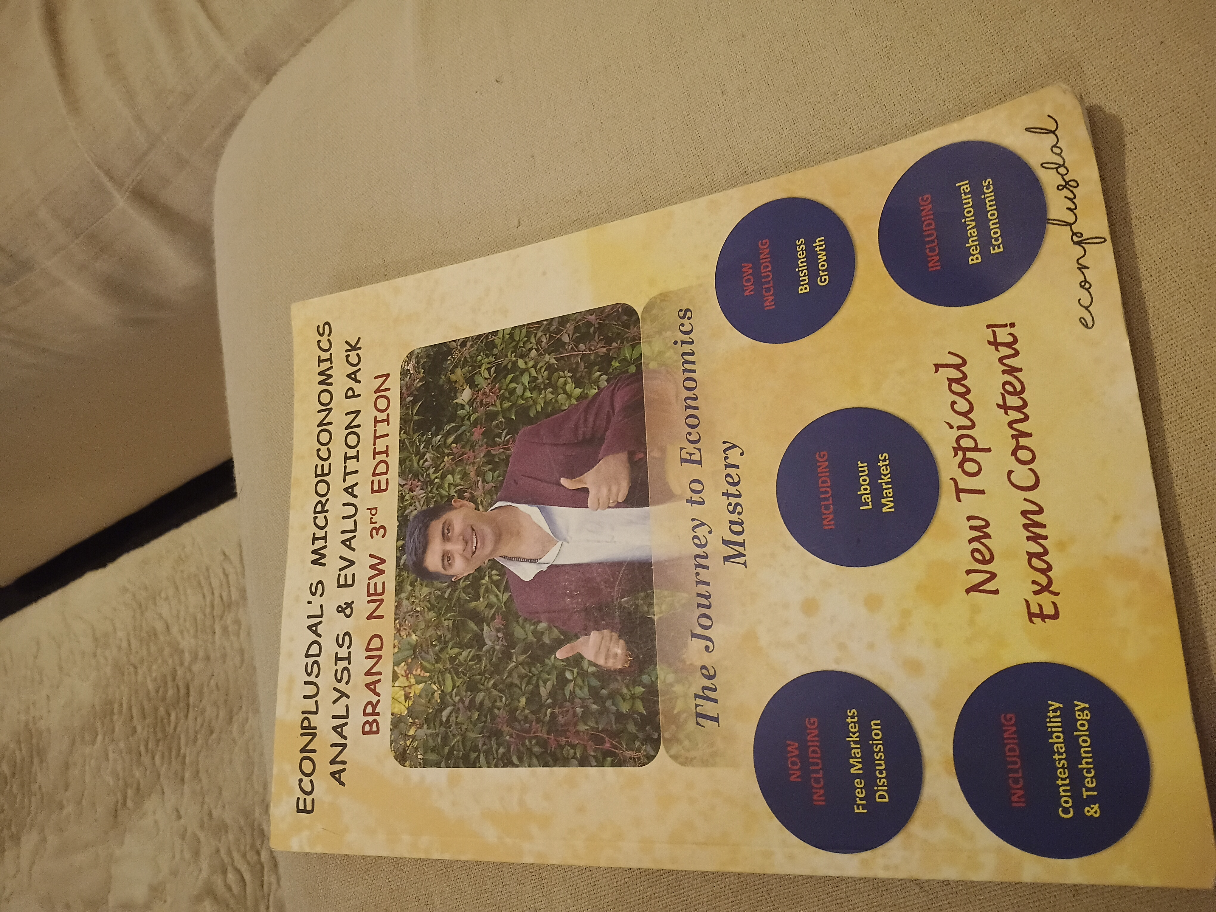 Econplusdal microeconomics analysis & evaluation pack cover