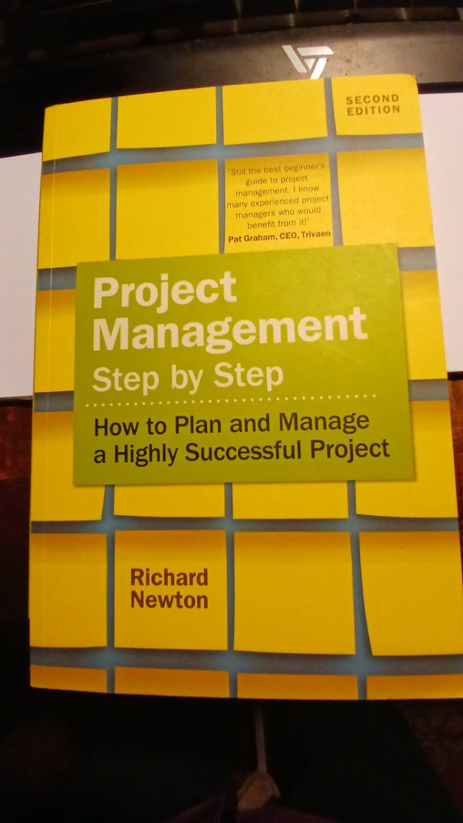 Project management step by step cover