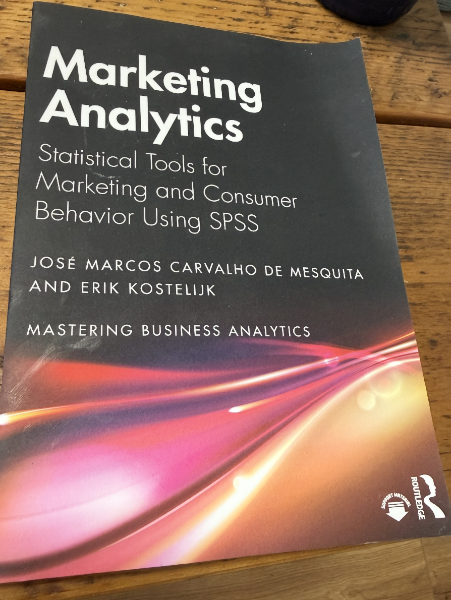 Marketing Analytics cover