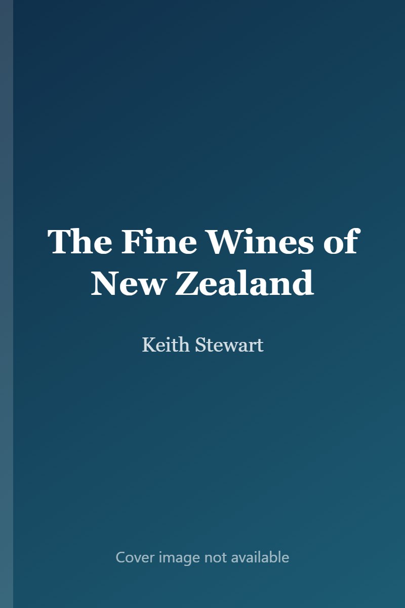 The Fine Wines of New Zealand cover