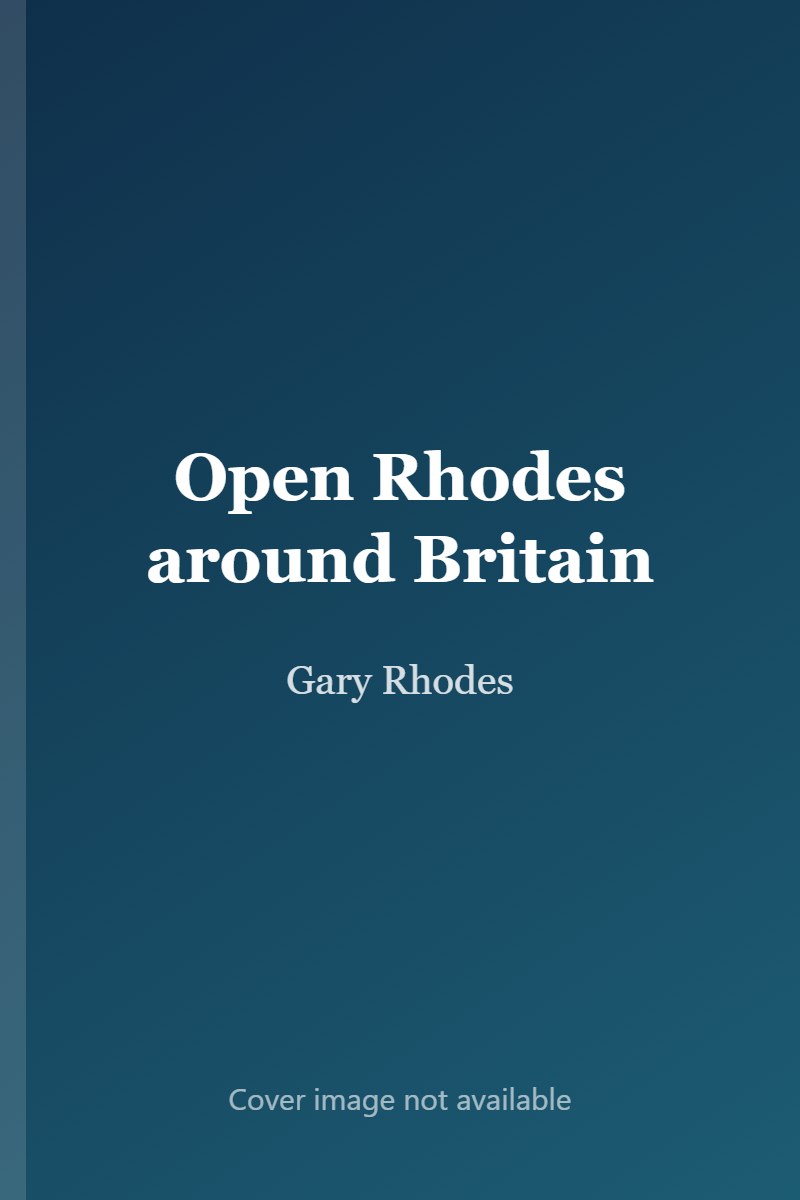 Open Rhodes around Britain cover
