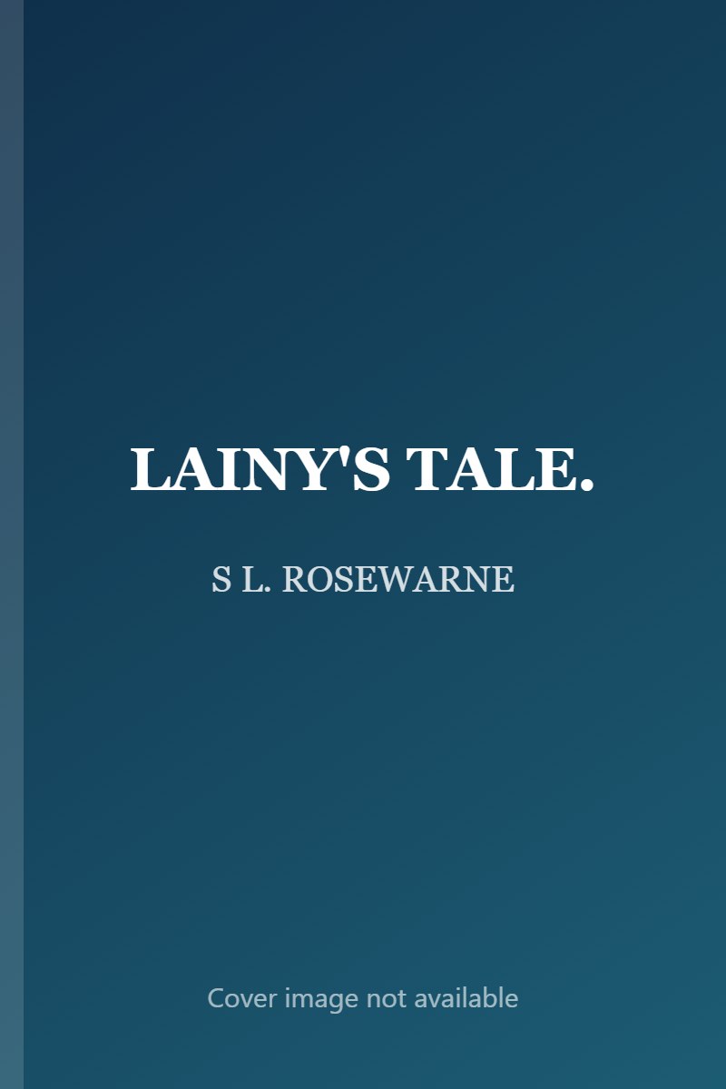 LAINY'S TALE. cover