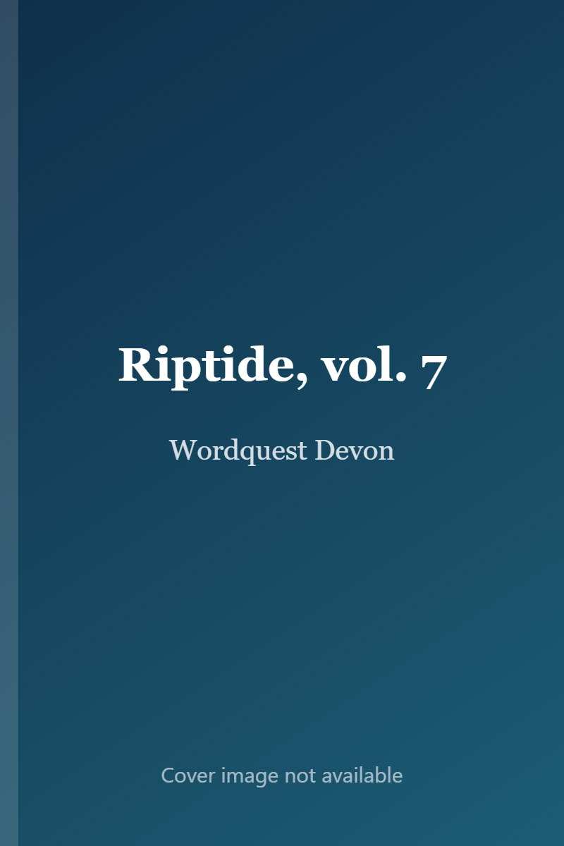 Riptide, vol. 7 cover