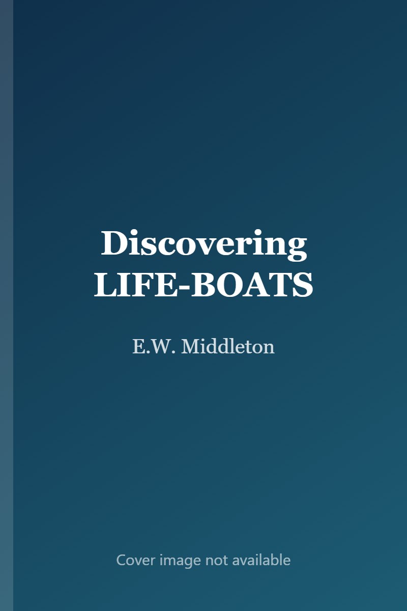 Discovering LIFE-BOATS cover