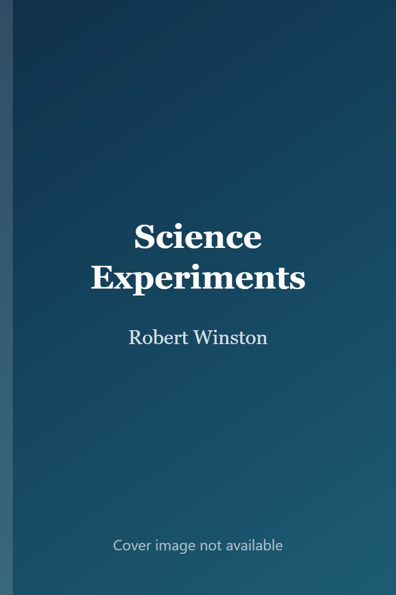 Science Experiments cover