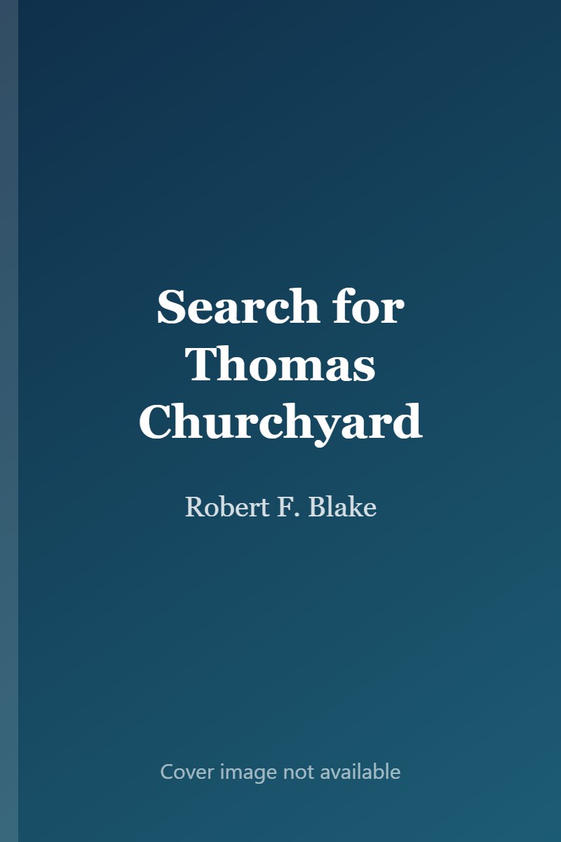 Search for Thomas Churchyard cover