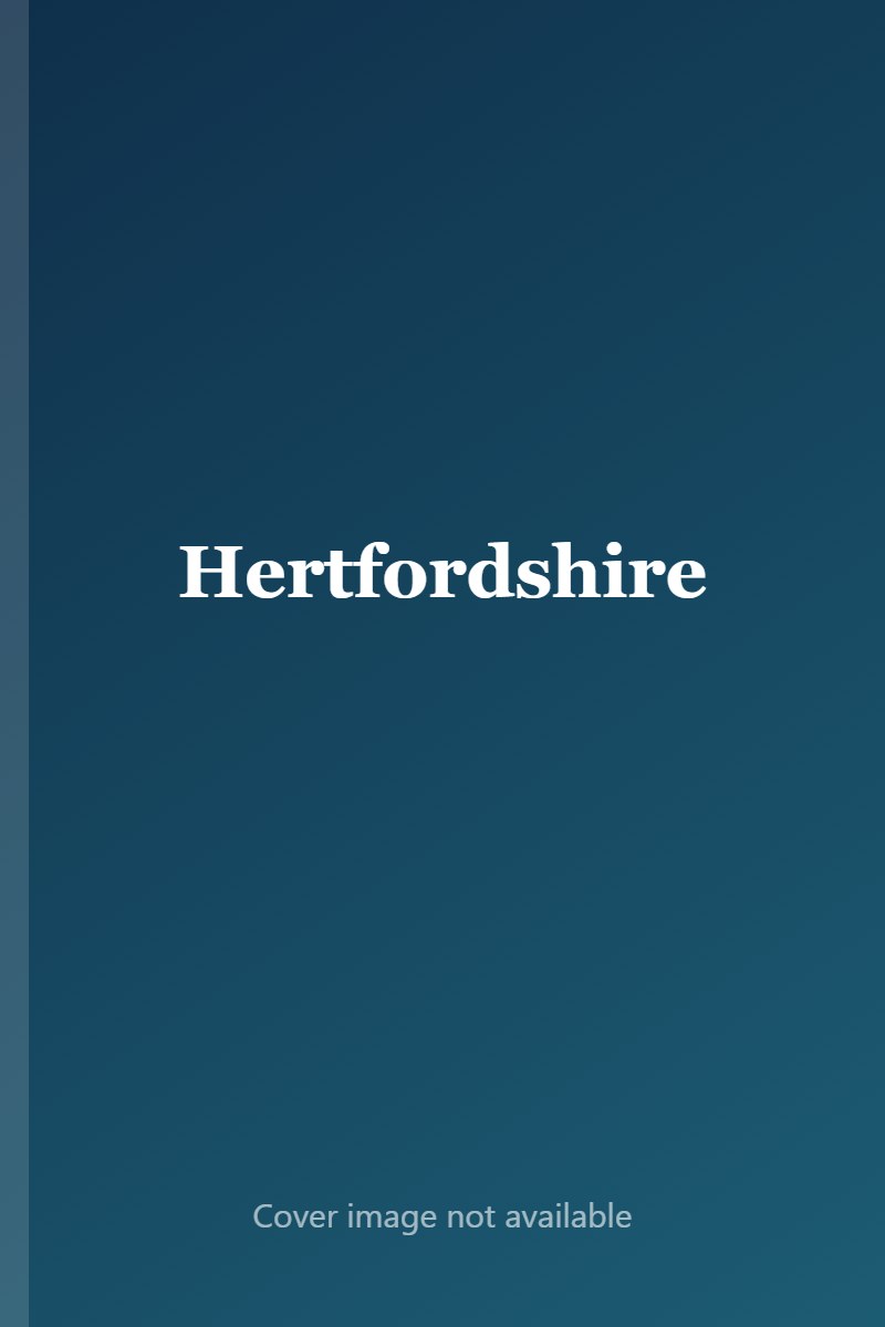 Hertfordshire: A Photographic Record 1839-1914 cover