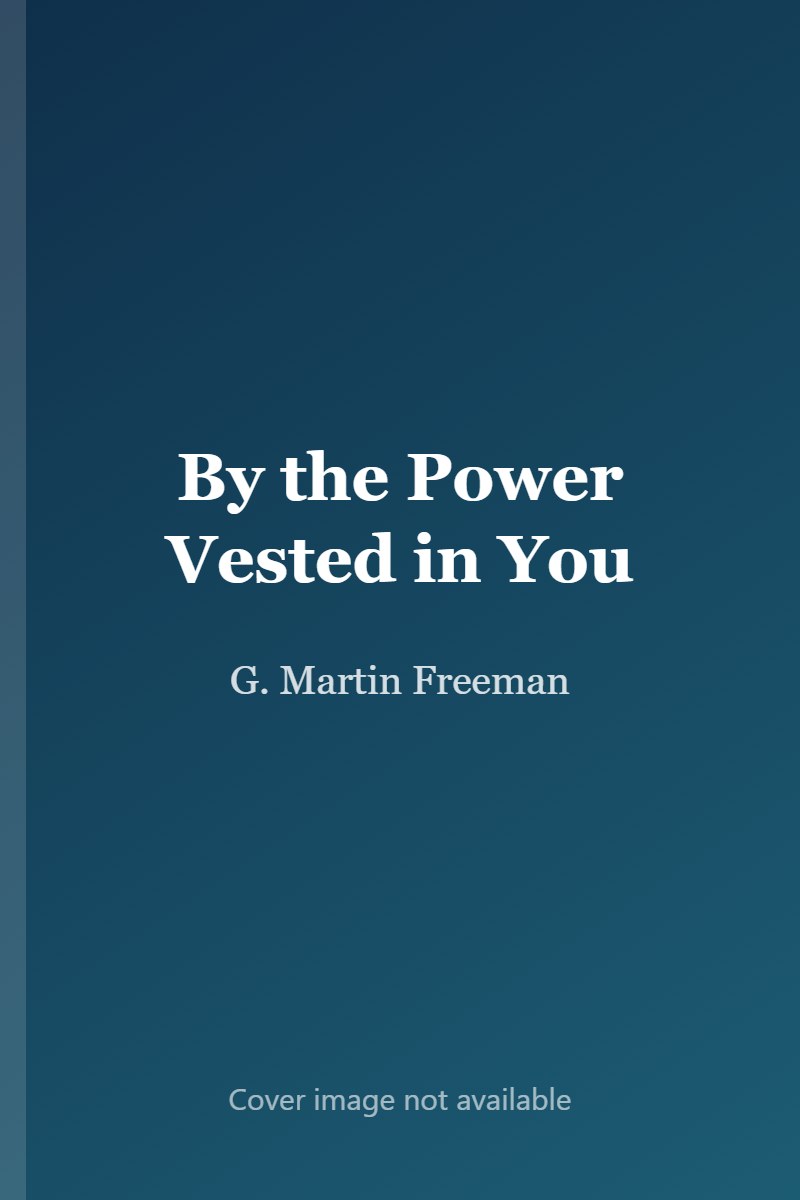 By the Power Vested in You cover