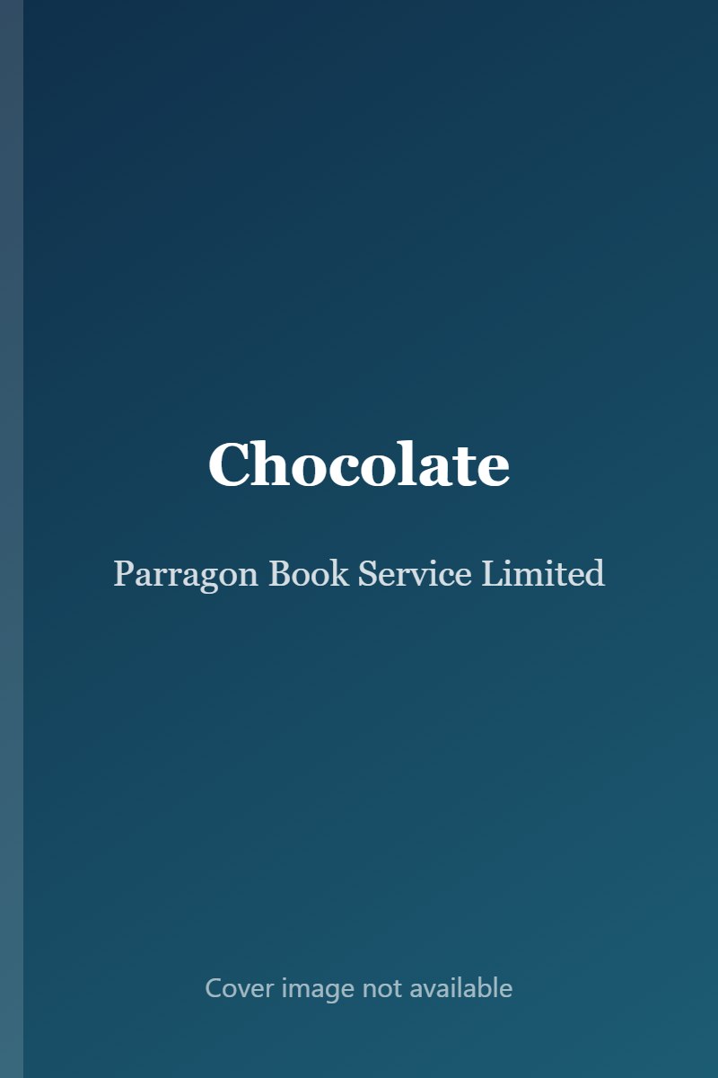 Chocolate cover