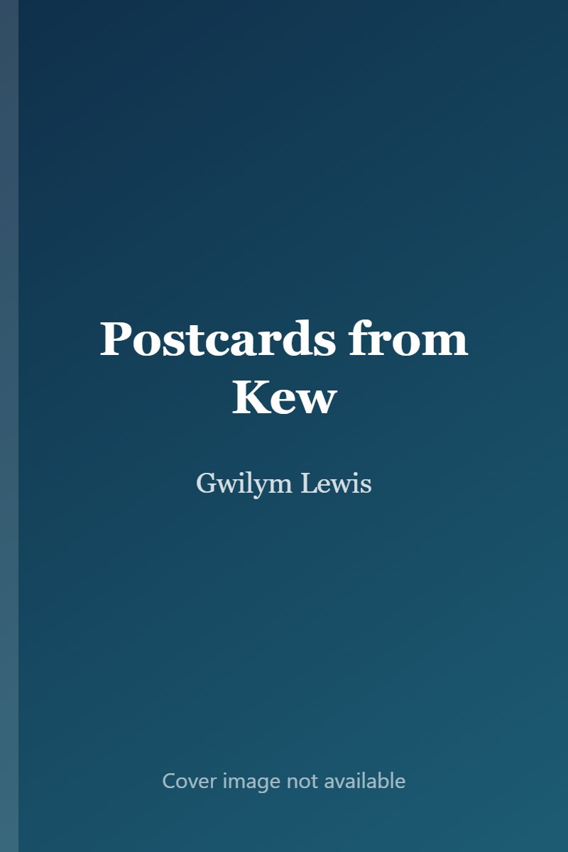 Postcards from Kew cover