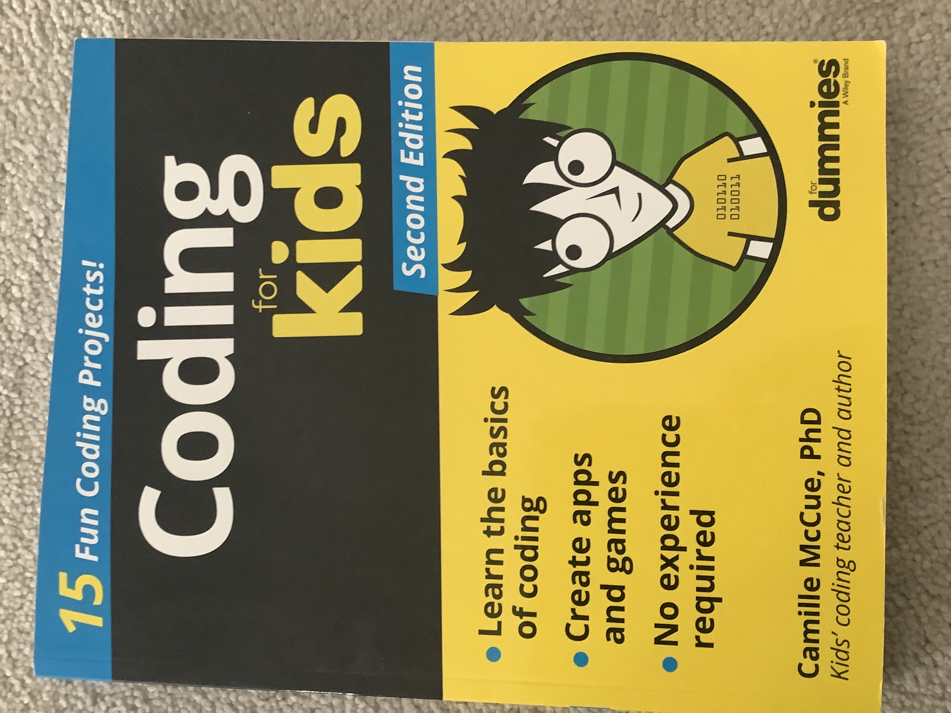 Coding For Kids For Dummies cover