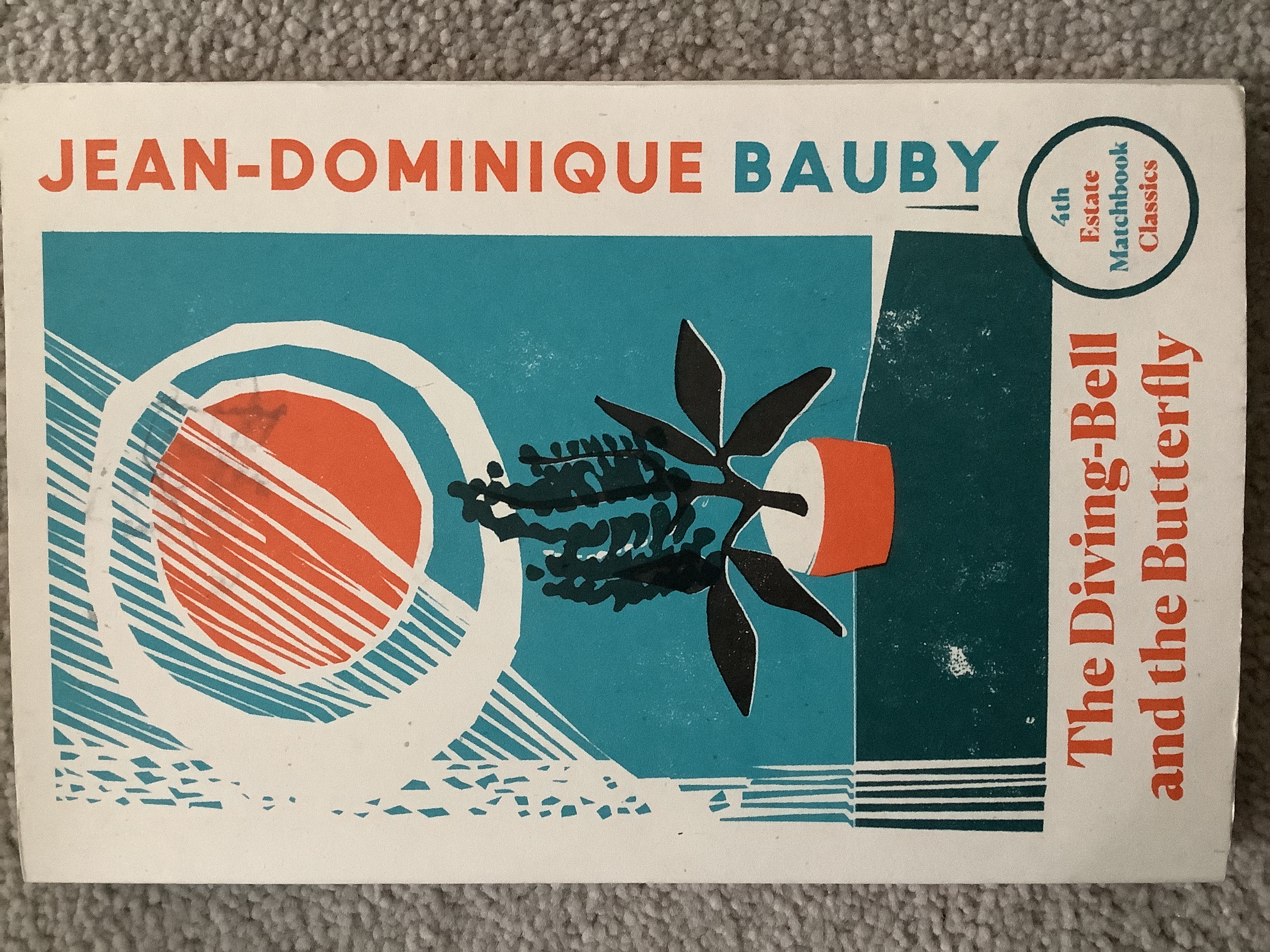 The Diving-Bell and the Butterfly (4th Estate Matchbook Classics) cover