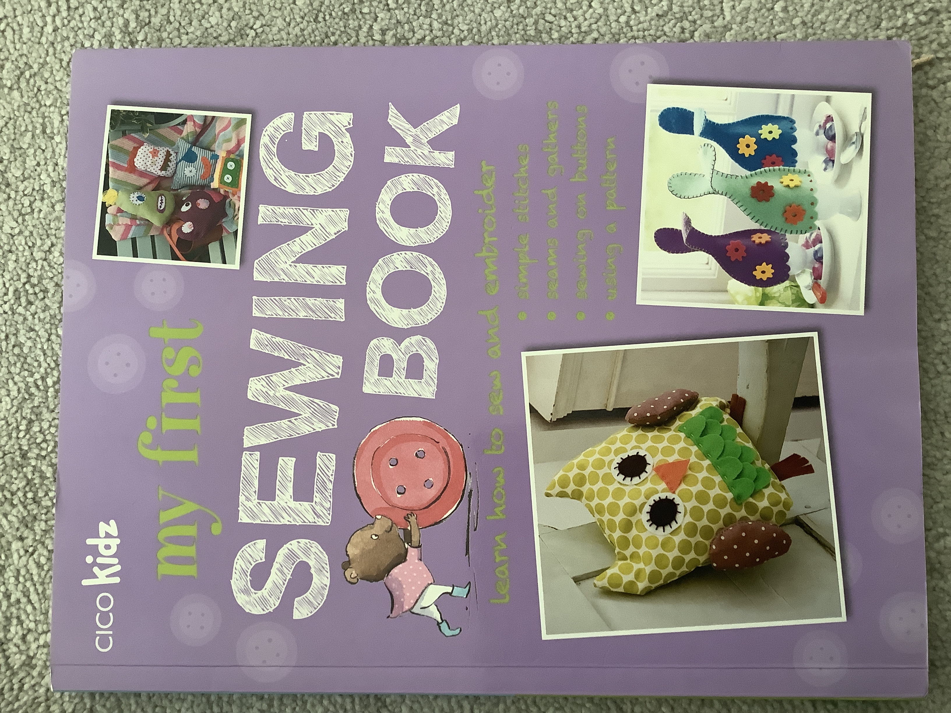 My First Sewing Book cover
