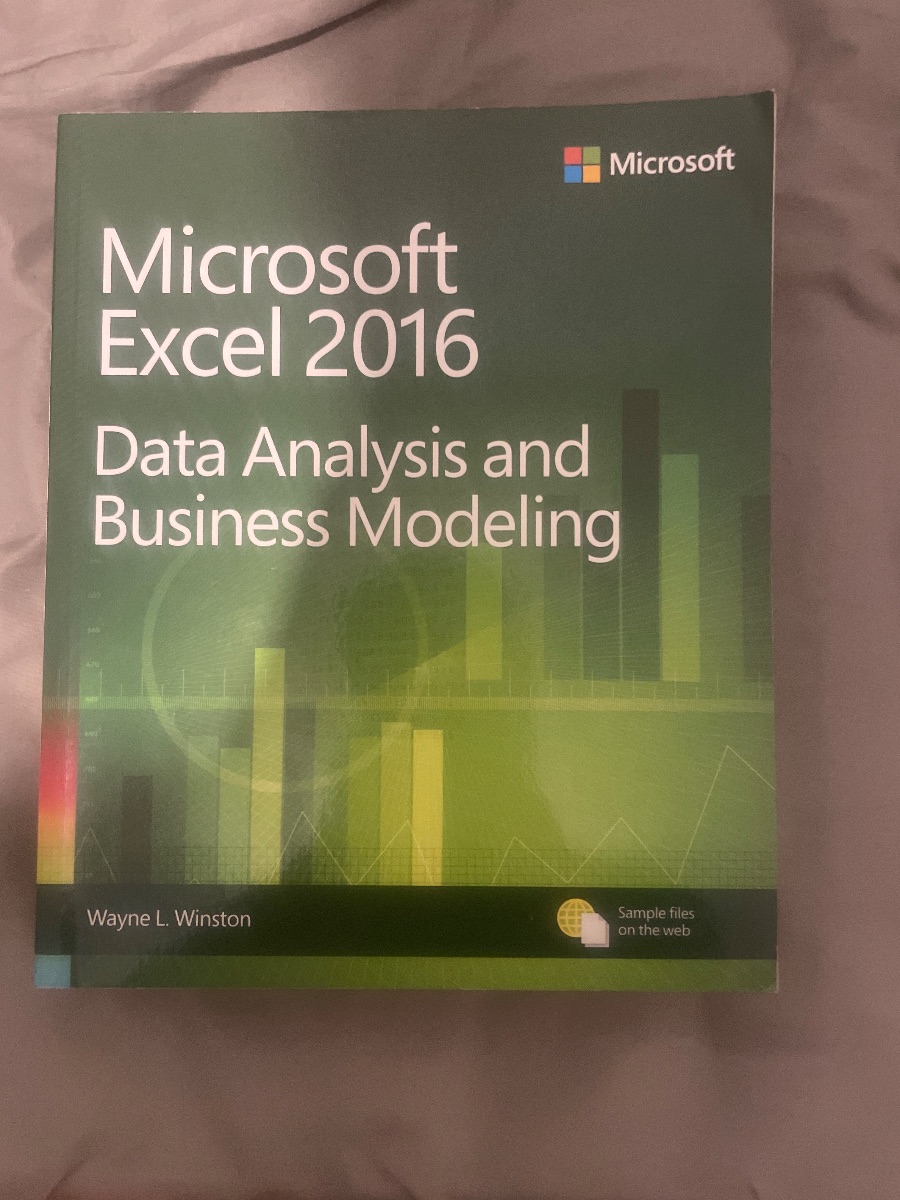 Microsoft Excel Data Analysis and Business Modeling (5th Edition) cover