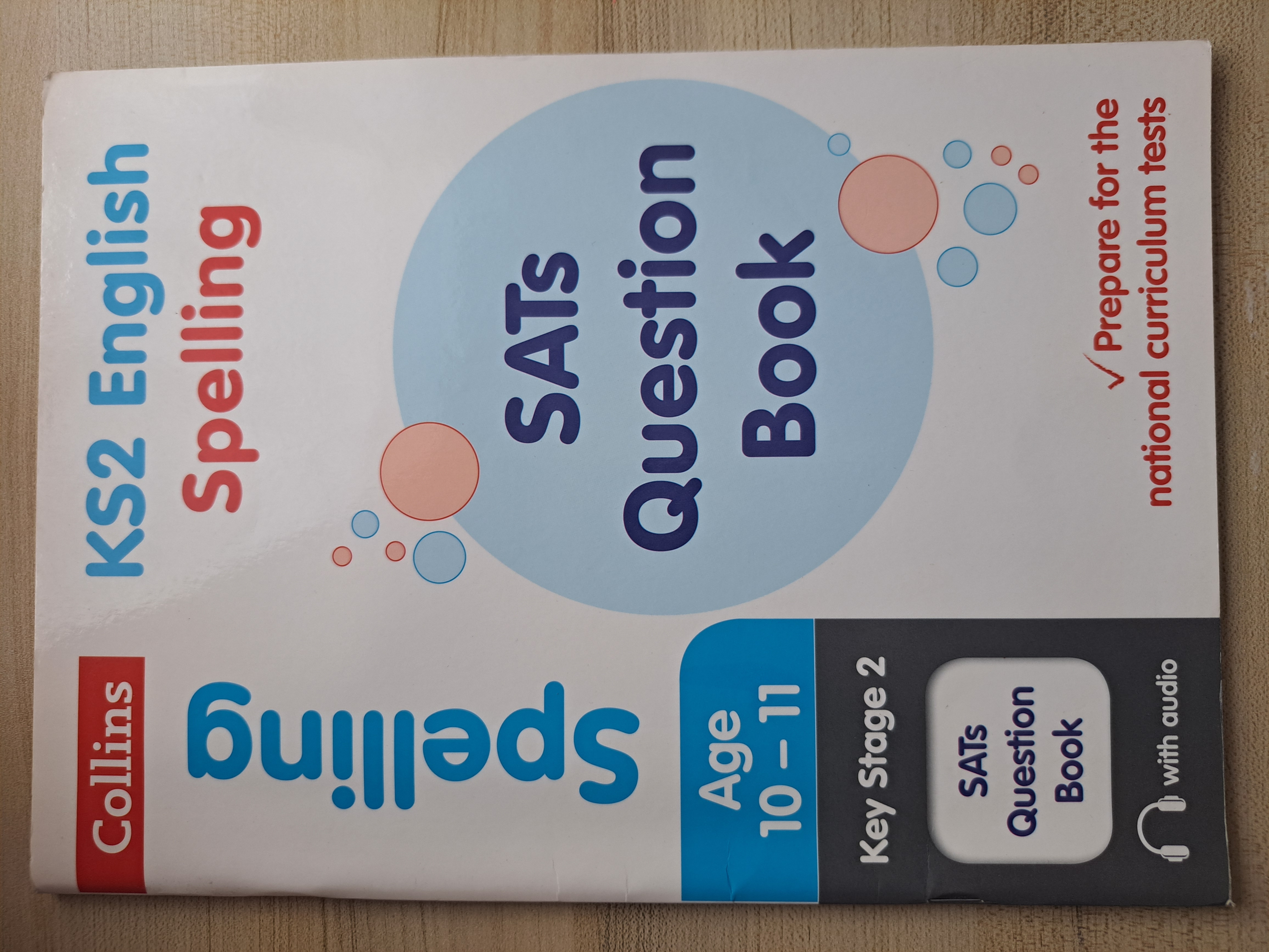 KS2 English Spelling SATs Question Book cover