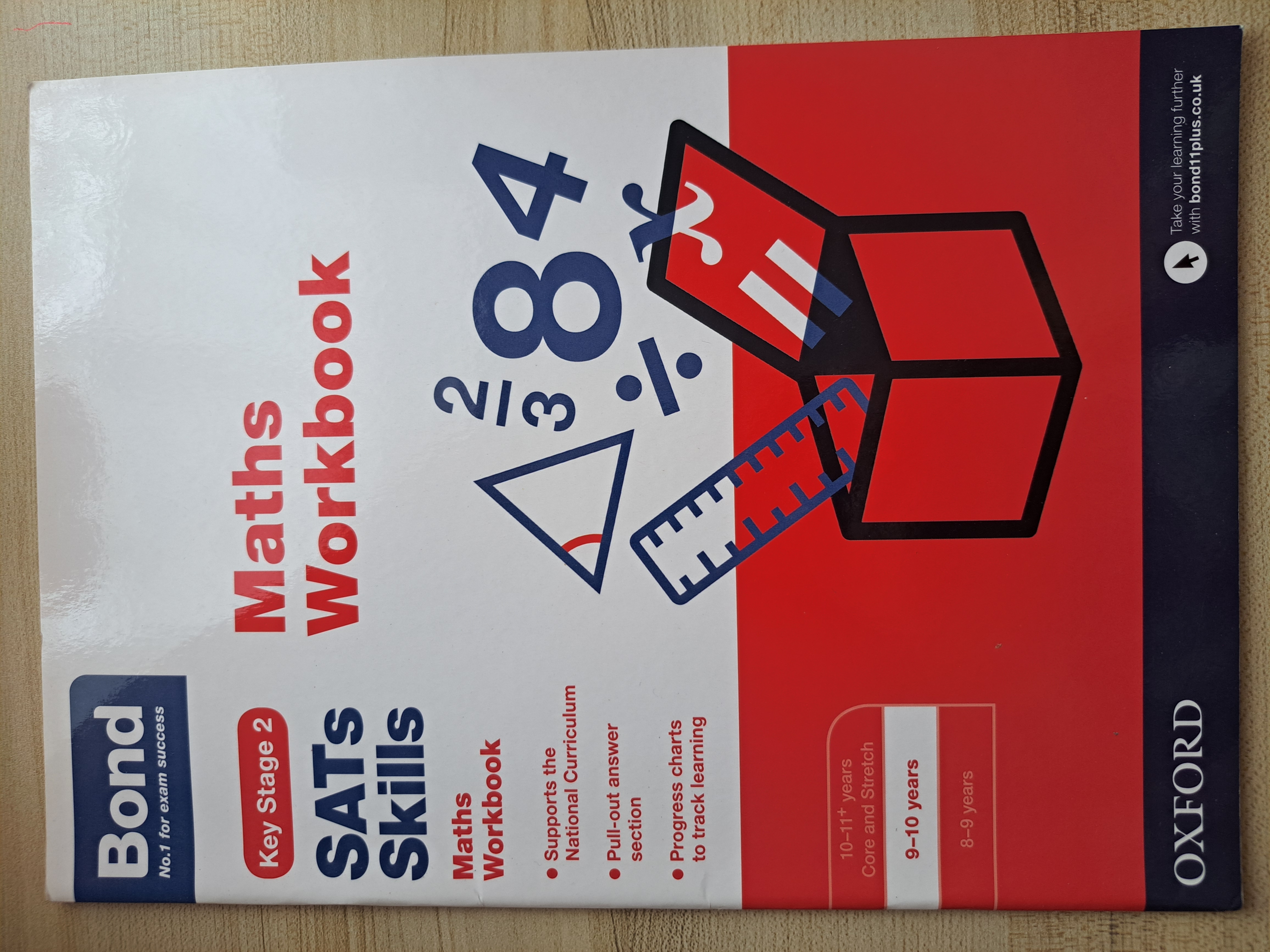 Bond SATs Skills: Maths Workbook 9–10 Years cover