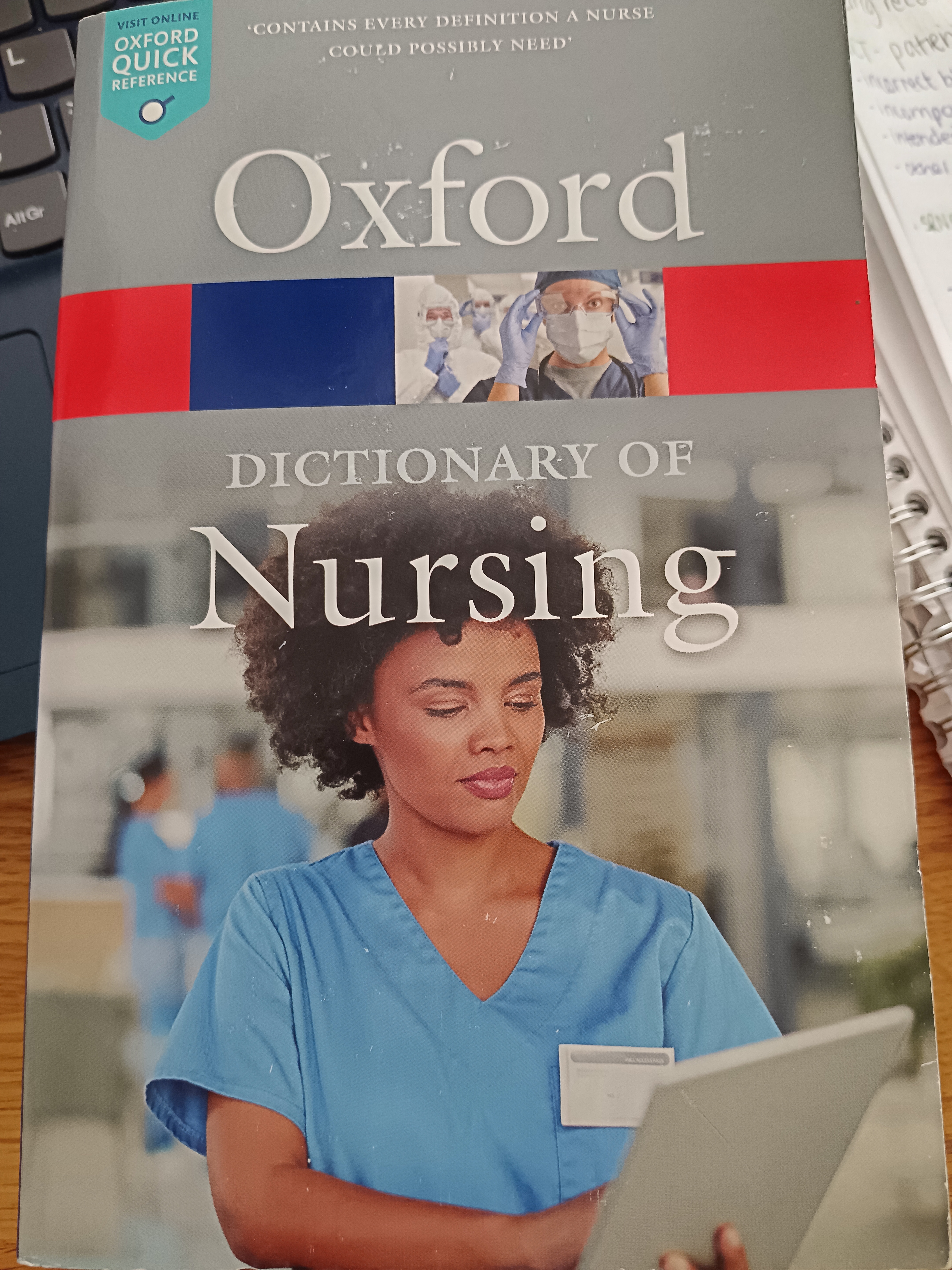 Dictionary of Nursing cover