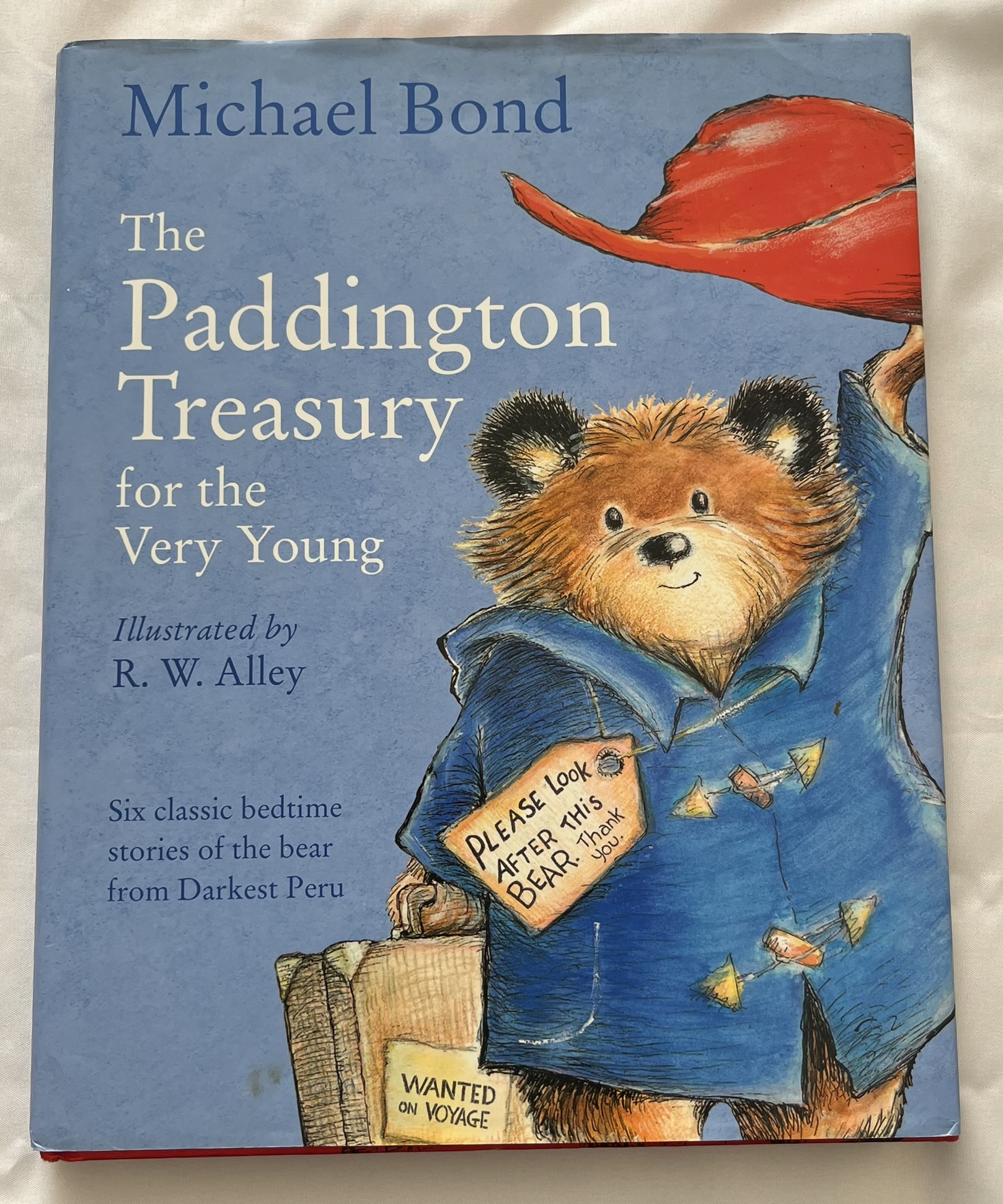 The Paddington Treasury for the Very Young Michael Bond R W Alley Hardback cover