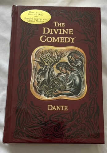 Dante The Divine Comedy Gustave Dore Bonded Leather Illustrated NEW SEALED cover